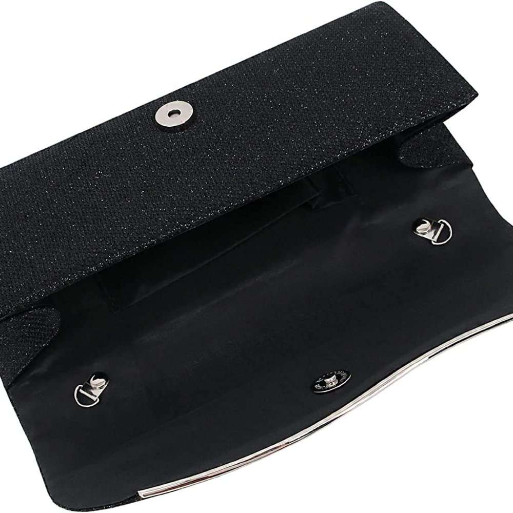 🔥 Flap Dazzling Small Clutch Bag Evening Bag With - Picture 2 of 7